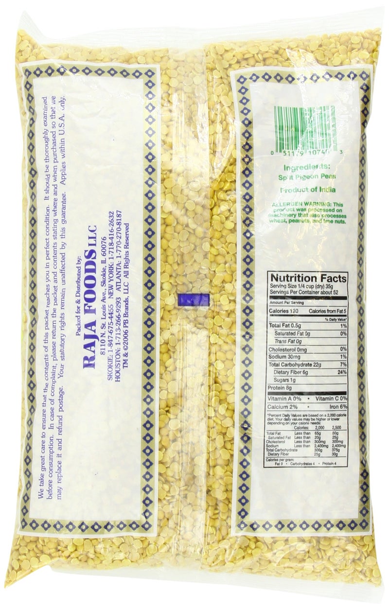 Swad Toor Dal Kori, Unoily, 4 Pound - Image 2